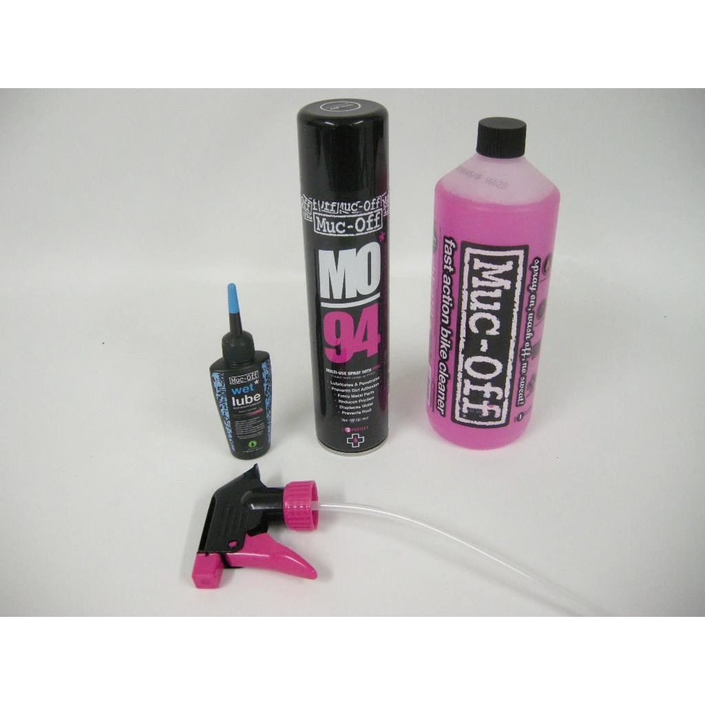 Muc-Off Wash, Protect And Lube Kit 3 Muc-Off Wash, Protect And Lube Kit