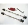 BIKEIMPORT Sicherheitsschnellspanner Set 100/135mm -Fahrradteile Rabatt Geschäft 22988 2 Y 464