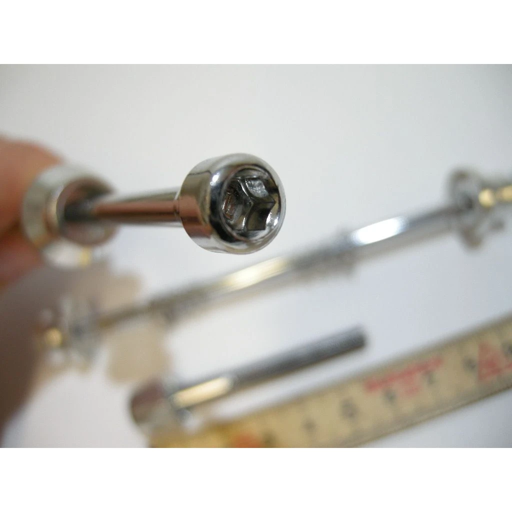 BIKEIMPORT Schnellspanner Set 115/148 Mm Inkl. Sattelklemme 3 BIKEIMPORT Schnellspanner Set 115/148 Mm Inkl. Sattelklemme