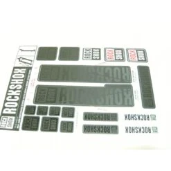 RockShox Decal Set Für 30 / 32 / RS1 Federgabel / Farbig Schwarz (stealth)
