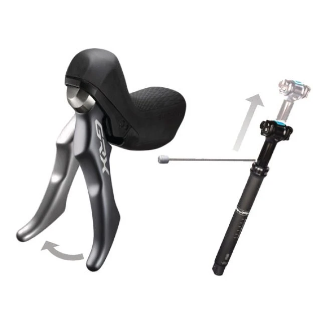 Shimano GRX Bremsgriff ST-RX810-LA - Keine Schaltung - Mit Sattelnstützenremote 3 Shimano GRX Bremsgriff ST-RX810-LA - Keine Schaltung - Mit Sattelnstützenremote