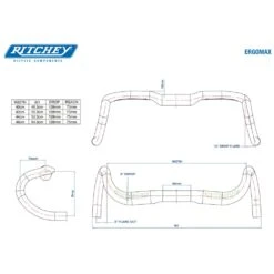Ritchey Comp ErgoMax 20 Lenker -Fahrradteile Rabatt Geschäft 26881 5 141