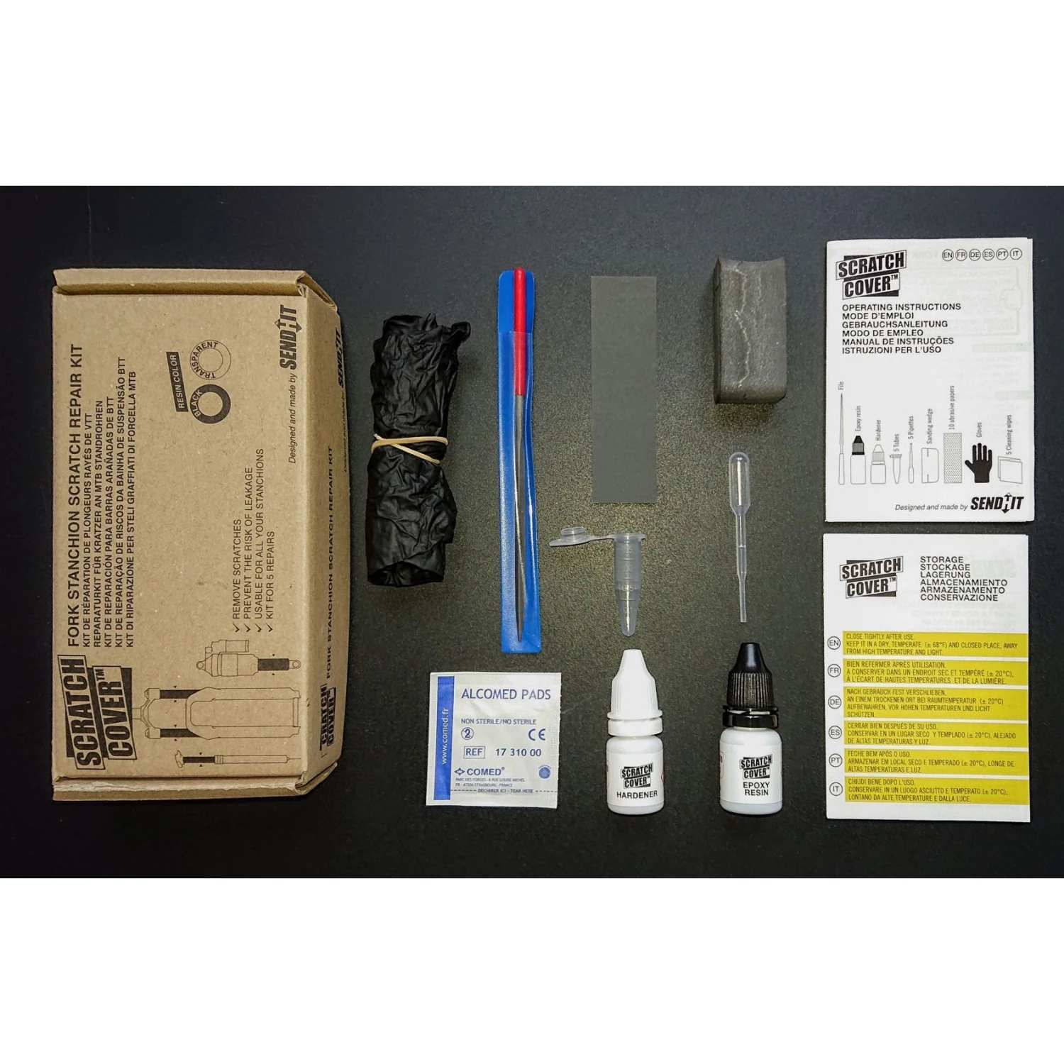 Sendhit Scratch Cover Reparaturkit 3 Sendhit Scratch Cover Reparaturkit