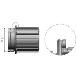 Fulcrum Freilaufkörper SRAM XDR - R0-202 -Fahrradteile Rabatt Geschäft 32937 3 3233