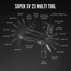 Lezyne Super SV Multitool -Fahrradteile Rabatt Geschäft 33513 4 Z 228