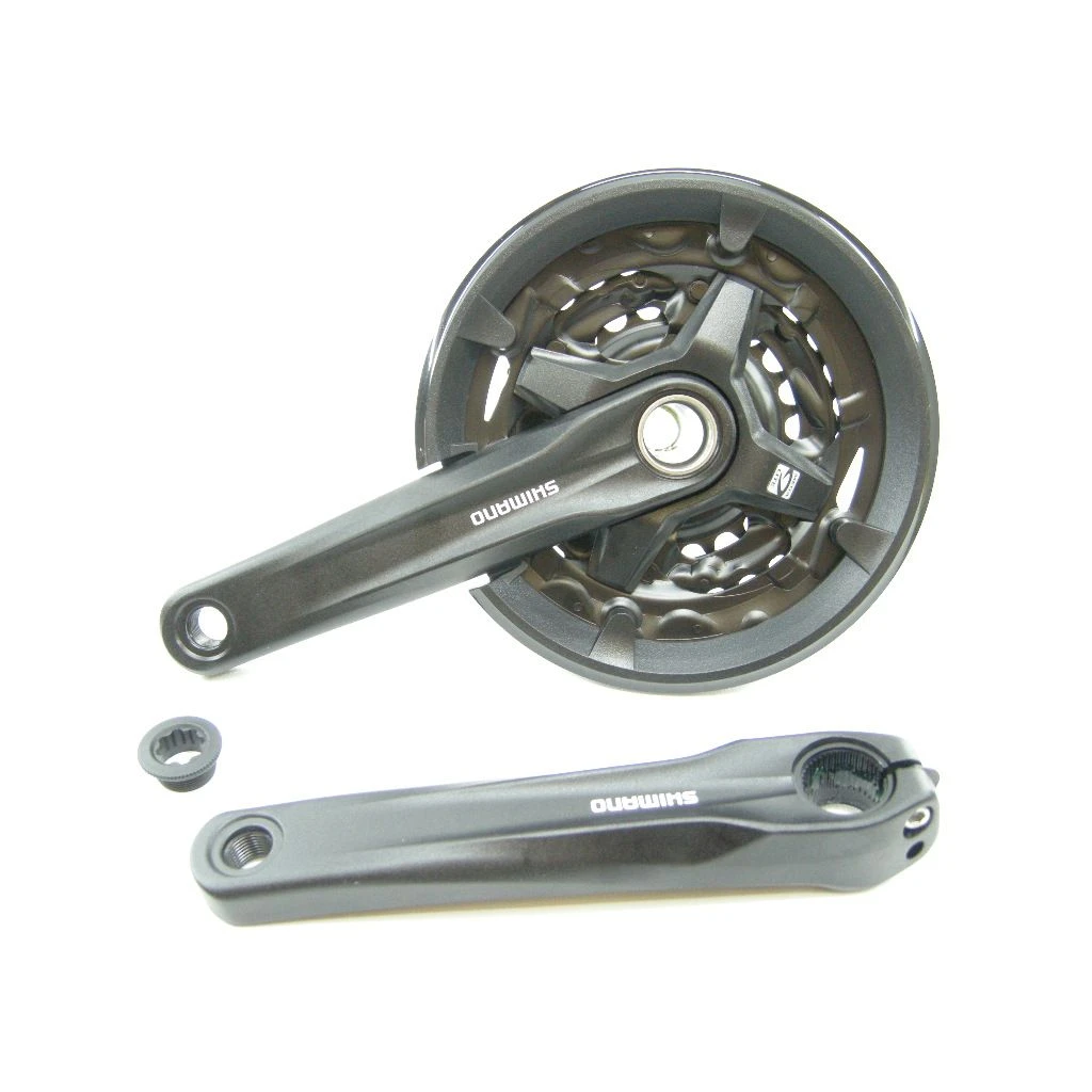 Shimano FC-MT210 Triple 9-Gang Kettenradgarnitur 3 Shimano FC-MT210 Triple 9-Gang Kettenradgarnitur