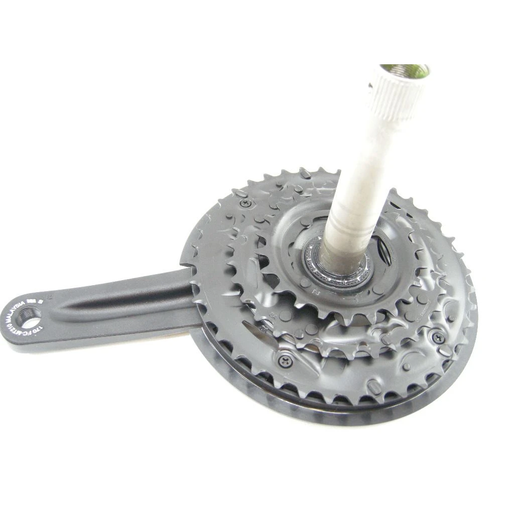 Shimano FC-MT210 Triple 9-Gang Kettenradgarnitur 4 Shimano FC-MT210 Triple 9-Gang Kettenradgarnitur – Bild 2