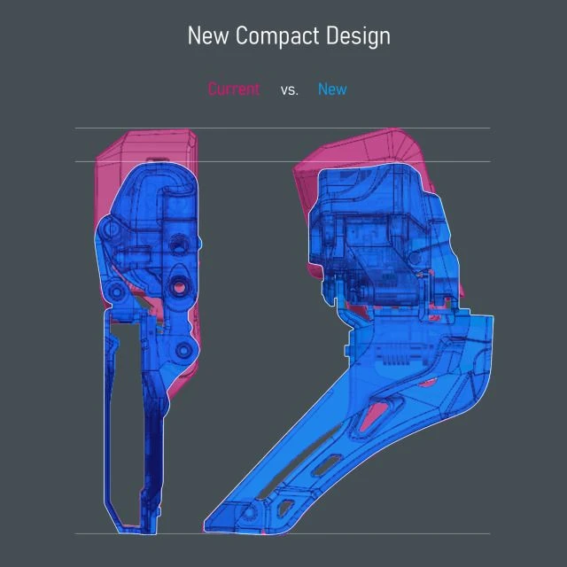 Shimano Dura Ace Di2 FD-R9250 Double 12-Gang Umwerfer 5 Shimano Dura Ace Di2 FD-R9250 Double 12-Gang Umwerfer – Bild 3
