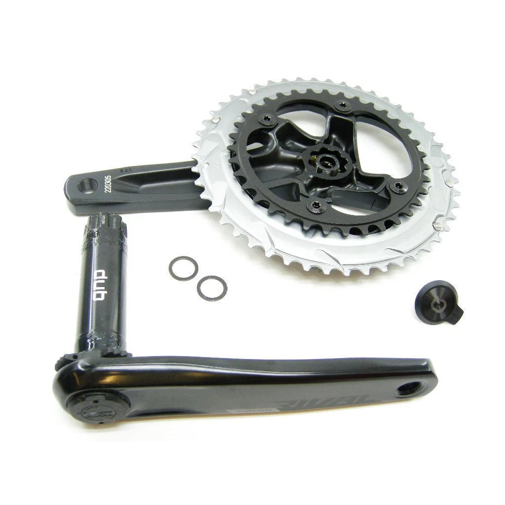 Sram Quarq Rival AXS DUB 12-fach Powermeter Kurbelgarnitur 4 Sram Quarq Rival AXS DUB 12-fach Powermeter Kurbelgarnitur – Bild 2